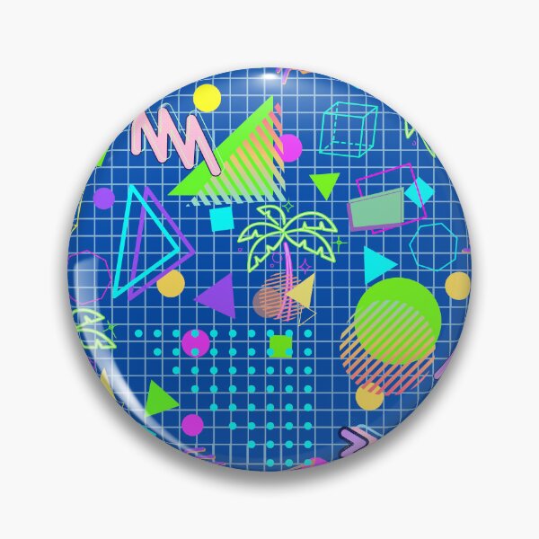Item preview, Chaotic Memphis Style designed and sold by TotallyRetroArt.
