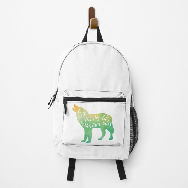 Item preview, Wolf Life Quote designed and sold by chillaxcats.