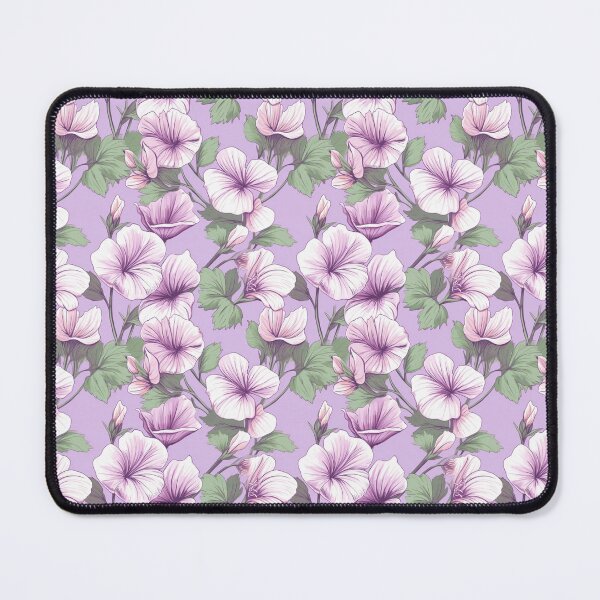 Item preview, Purple floral pattern  designed and sold by florallover444.