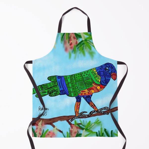 Item preview, Robot Rainbow Lorikeet designed and sold by Rohans-Drawings.