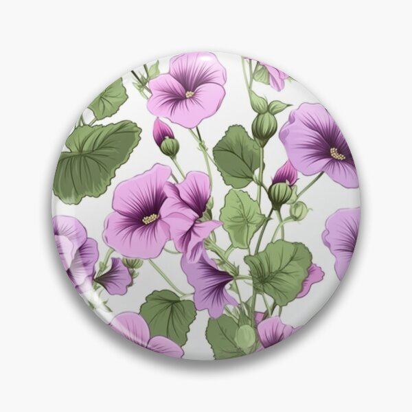 Item preview, Purple floral pattern  designed and sold by florallover444.
