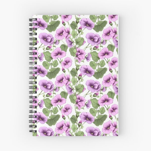 Item preview, Purple floral pattern  designed and sold by florallover444.