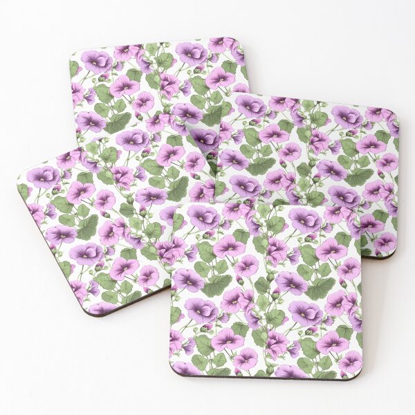 Item preview, Purple floral pattern  designed and sold by florallover444.