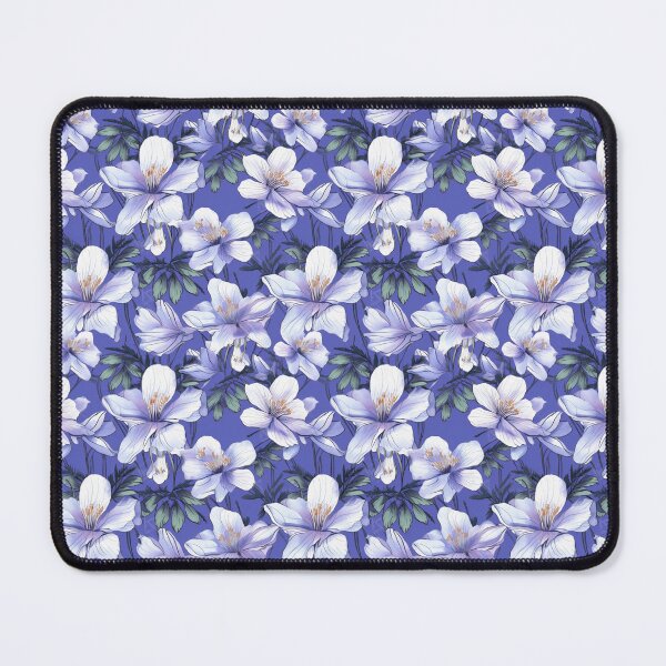 Item preview, Purple floral pattern  designed and sold by florallover444.