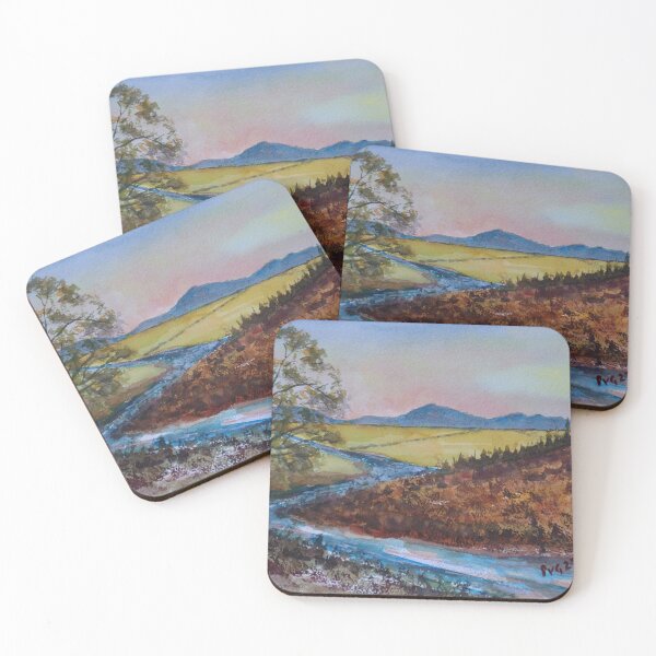 Item preview, River Around The Headland - Watercolour designed and sold by Paul Gilbert.