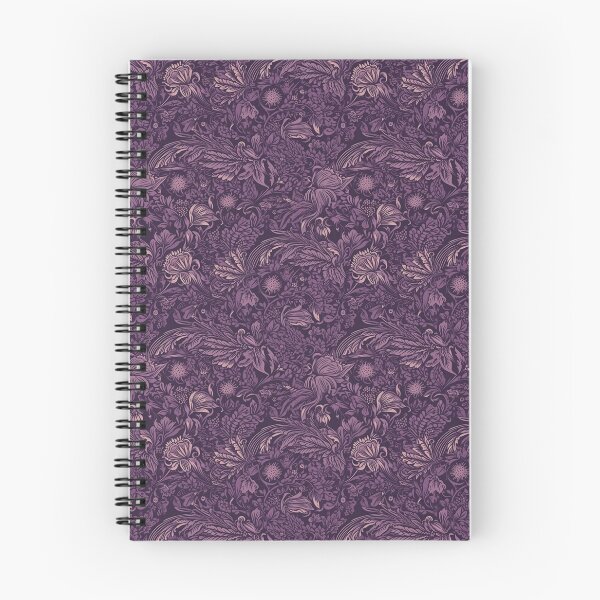 Item preview, Purple floral pattern  designed and sold by florallover444.