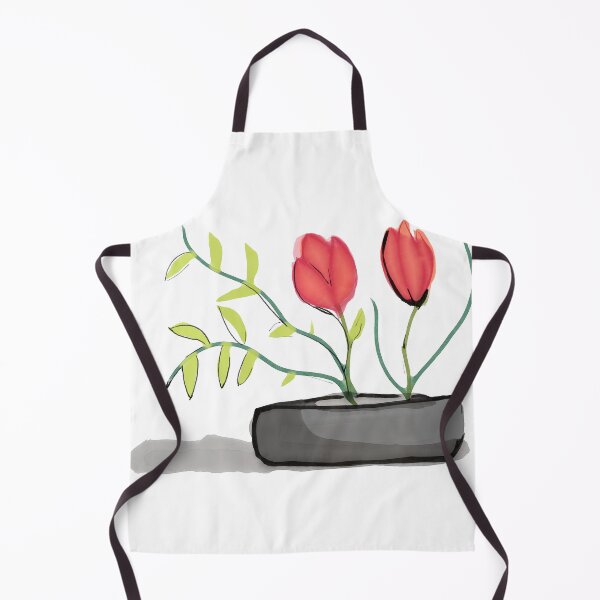 Item preview, tulips ikebana designed and sold by StudioMasha.