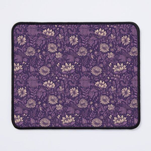 Item preview, Purple floral pattern  designed and sold by florallover444.