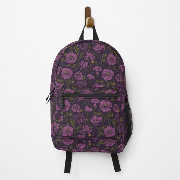 Item preview, Purple floral pattern designed and sold by florallover444.