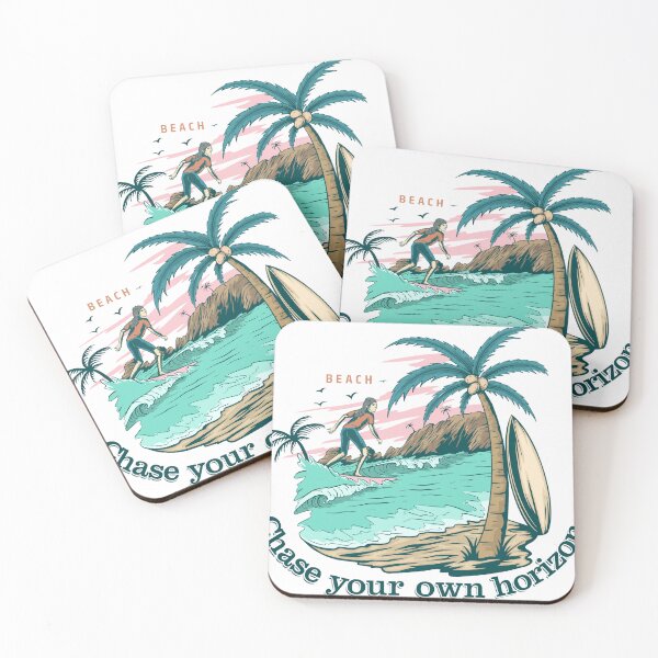 Item preview, sea Theme-Chase Your Own Horizon T-shirt designed and sold by printroute.