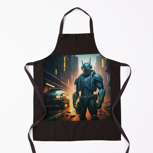 Item preview, Future Cop/Planet Police-Digital Art by BLACK DRAGON DIGITAL designed and sold by Grin.