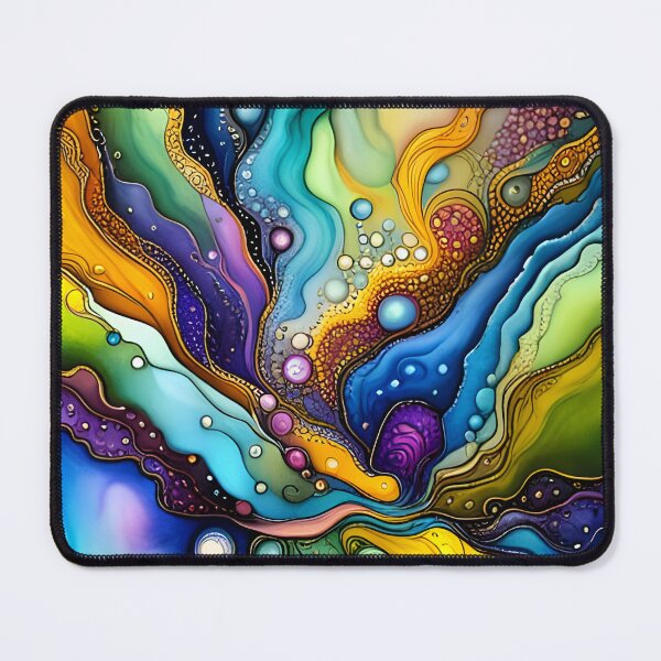 Item preview, Energetic Color Burst: Pretty Liquid Art Swirly Design designed and sold by AussieMuma.