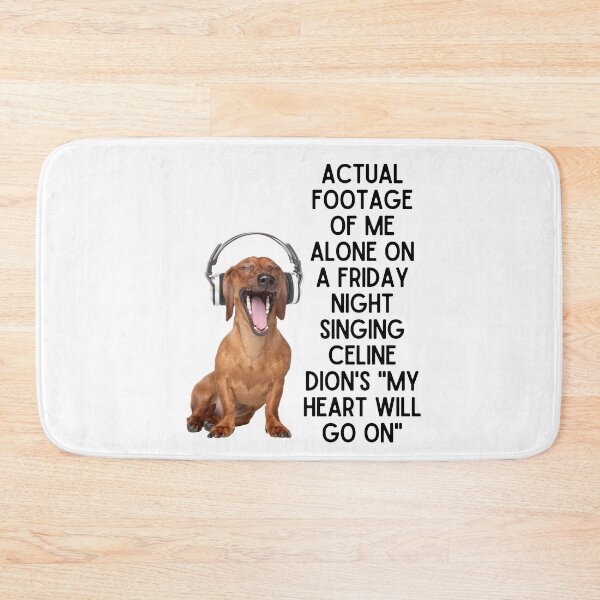Item preview, Actual footage of me singing My Heart Will Go On  designed and sold by Sarah-Smash.