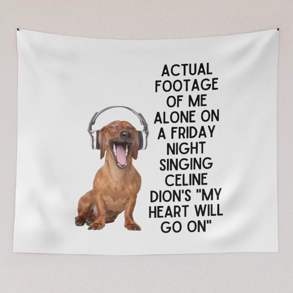 Item preview, Actual footage of me singing My Heart Will Go On  designed and sold by Sarah-Smash.