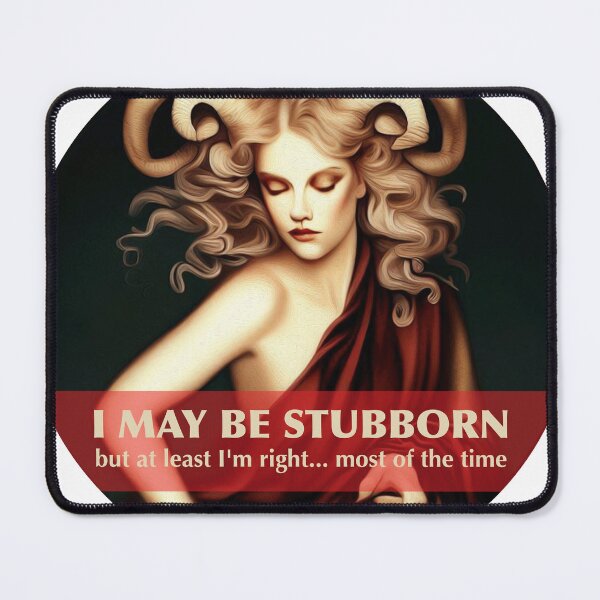 Item preview, Design for Aries with Funny Quotation_2 designed and sold by thematics.