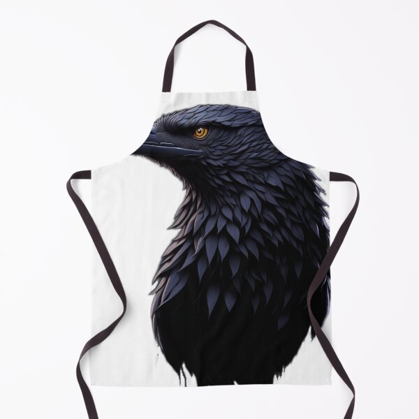 Item preview, Raven's Majesty: Hyperdetailed Splash Art of a Raven Head designed and sold by RedArtG09.