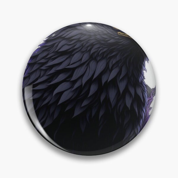 Item preview, Colorful Contours: Epic Splash Art of a Raven Head on White Background designed and sold by RedArtG09.