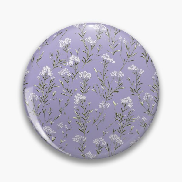 Item preview, Purple floral pattern  designed and sold by florallover444.