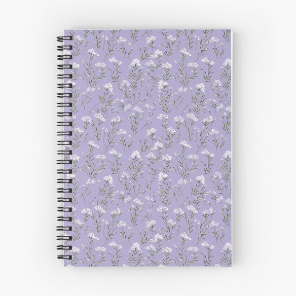 Item preview, Purple floral pattern  designed and sold by florallover444.
