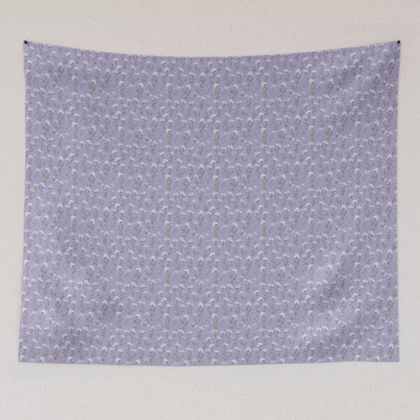 Item preview, Purple floral pattern  designed and sold by florallover444.