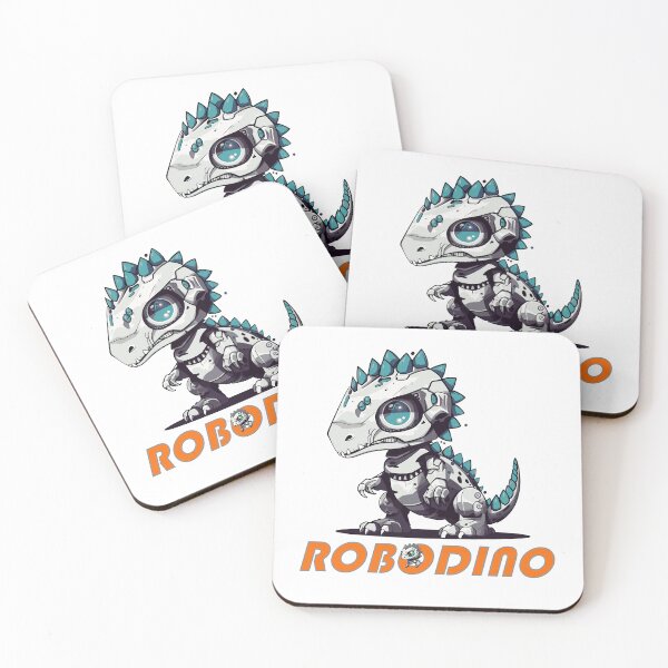 Item preview, ROBODINO 407 designed and sold by MOONDINOart.