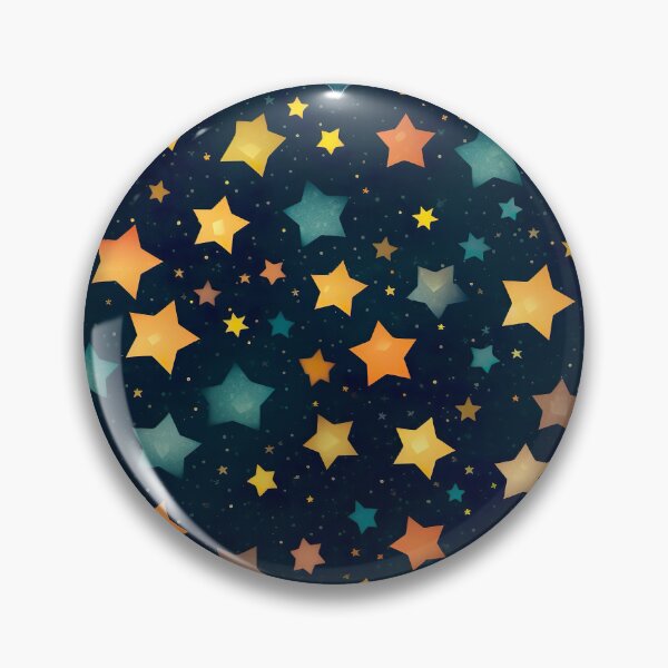Item preview, Colorful star pattern designed and sold by unknown-places.