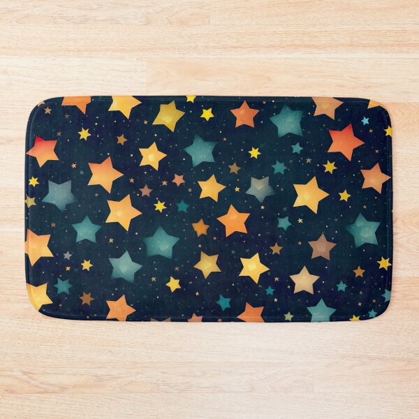Item preview, Colorful star pattern designed and sold by unknown-places.