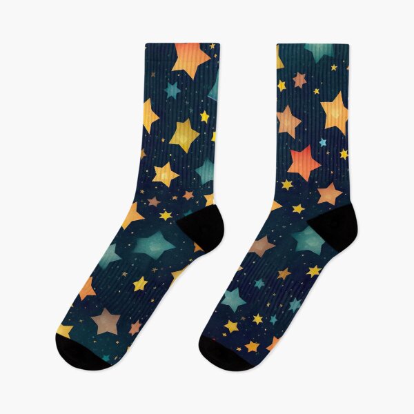 Item preview, Colorful star pattern designed and sold by unknown-places.