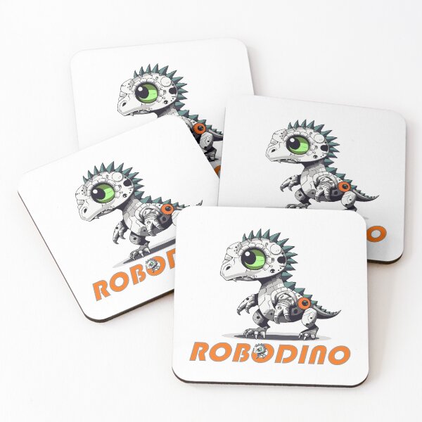 Item preview, ROBODINO 408 designed and sold by MOONDINOart.
