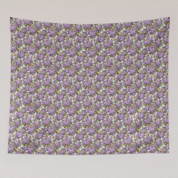 Item preview, Purple floral pattern  designed and sold by florallover444.