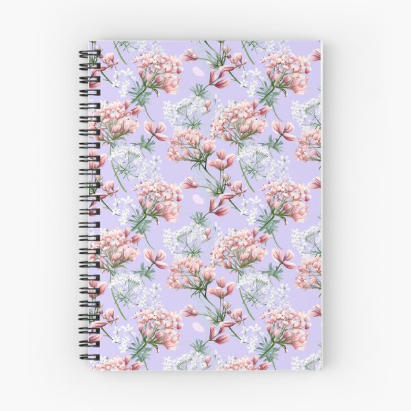 Item preview, Purple floral pattern  designed and sold by florallover444.