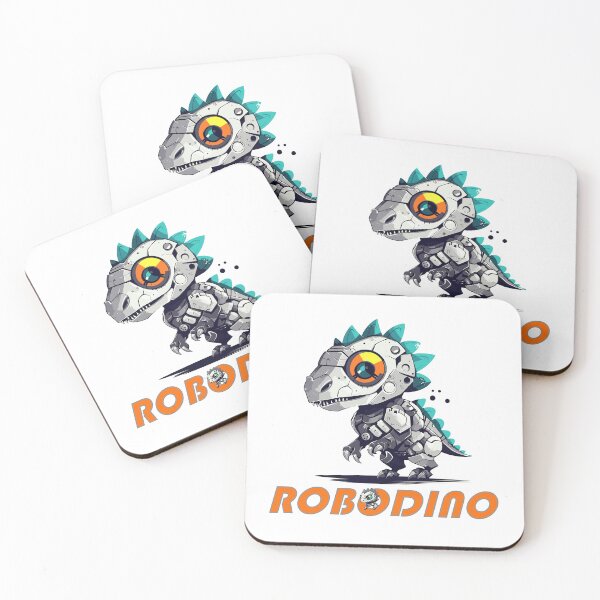 Item preview, ROBODINO 411 designed and sold by MOONDINOart.
