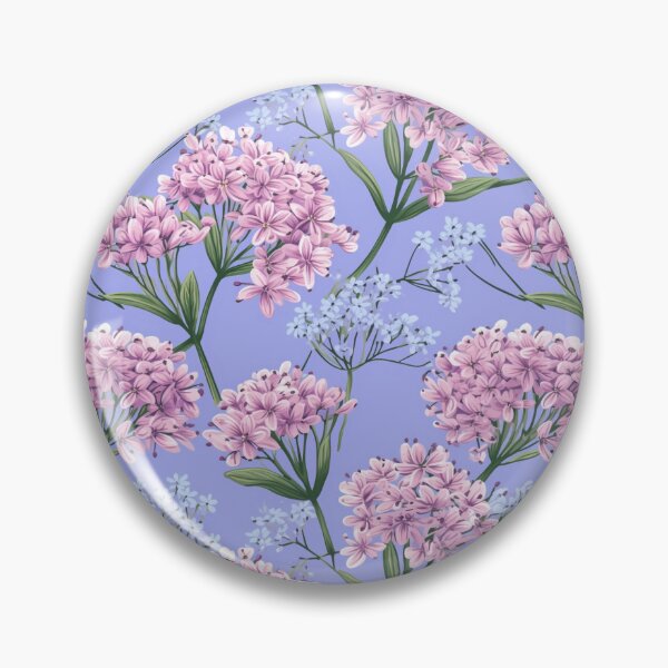 Item preview, Purple floral pattern  designed and sold by florallover444.