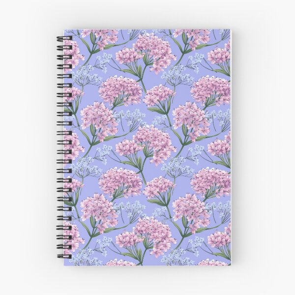 Item preview, Purple floral pattern  designed and sold by florallover444.