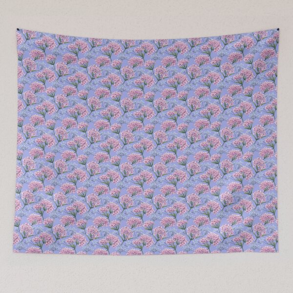 Item preview, Purple floral pattern  designed and sold by florallover444.