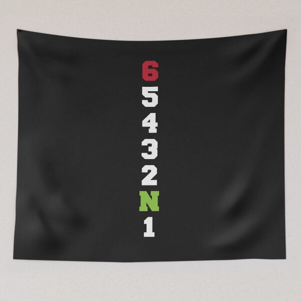 Item preview, 6 5 4 3 2 N 1 designed and sold by JameJoyDesigner.