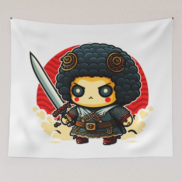Item preview, Little Boy Warrior - Fearless and Brave Fantasy Design designed and sold by JojoArtEvo.