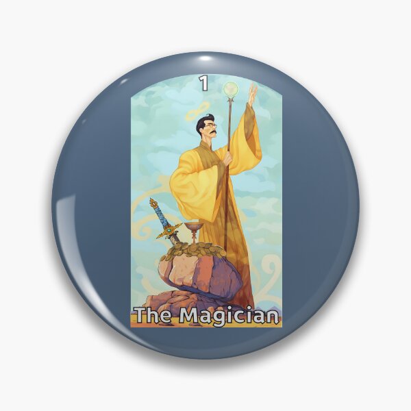 Item preview, Lunar Halo Tarot: The Magician designed and sold by lunarhalomedia.