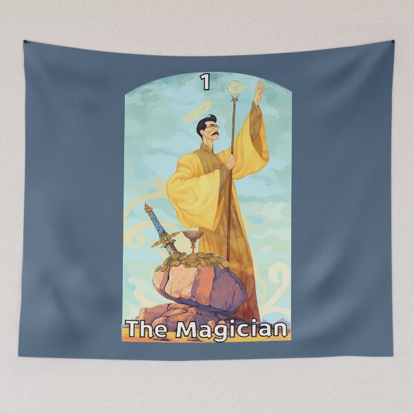 Item preview, Lunar Halo Tarot: The Magician designed and sold by lunarhalomedia.