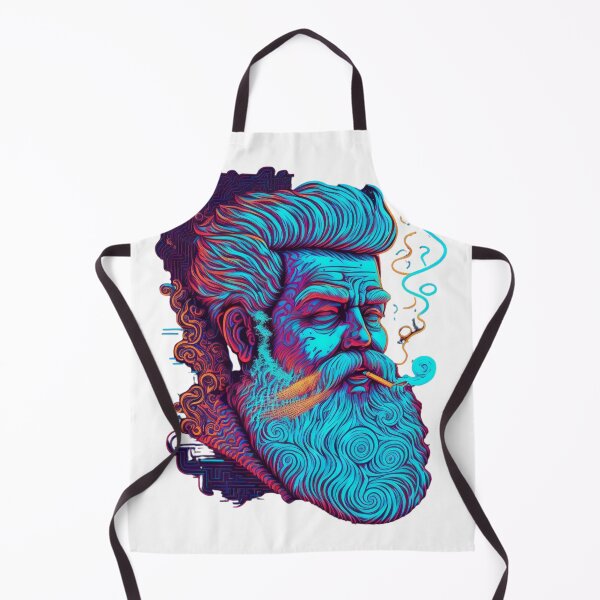 Item preview, Neon Bearded Man designed and sold by JojoArtEvo.