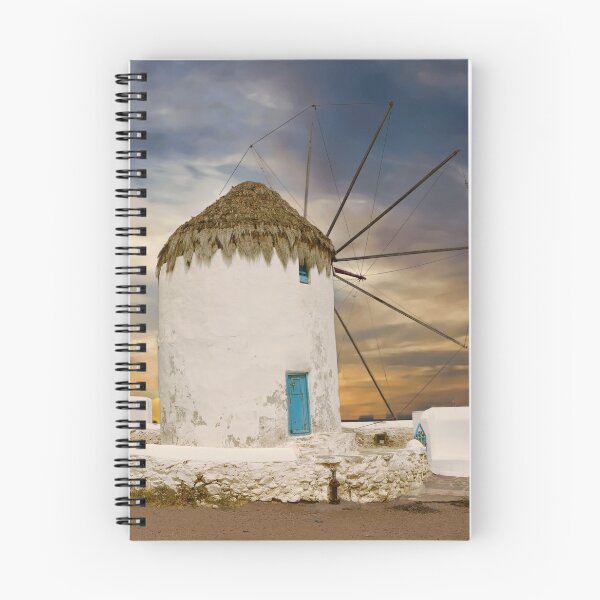 Item preview, Dawn at the Ancient Mykonos Windmills designed and sold by jaynerushton.