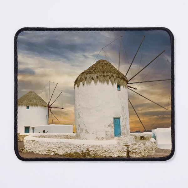 Item preview, Dawn at the Ancient Mykonos Windmills designed and sold by jaynerushton.