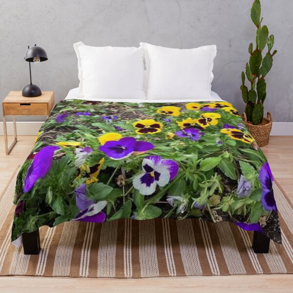 Item preview, Pansies in a mix of Yellow and Purple colors by Iritof designed and sold by iritof.