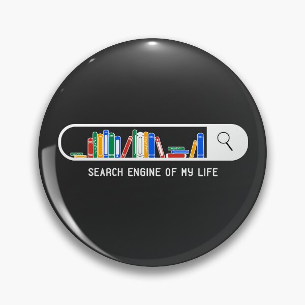 Item preview, SEARCH ENGINE FOR BOOK LOVERS,BOOKAHOLICS designed and sold by The Bookworm Store.