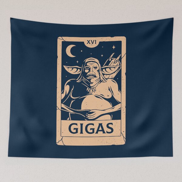 Item preview, Gigas Tarot Card designed and sold by AlundrART.