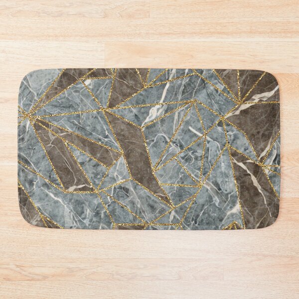 Item preview, Modern Marble Blend with Golden Accents designed and sold by ErSilme.