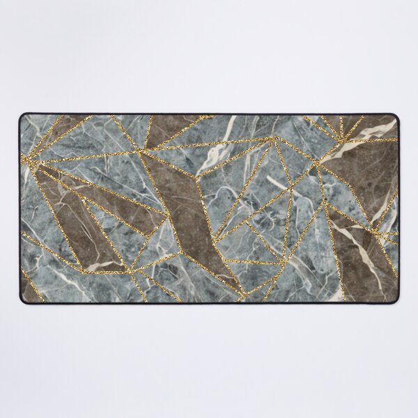 Item preview, Modern Marble Blend with Golden Accents designed and sold by ErSilme.