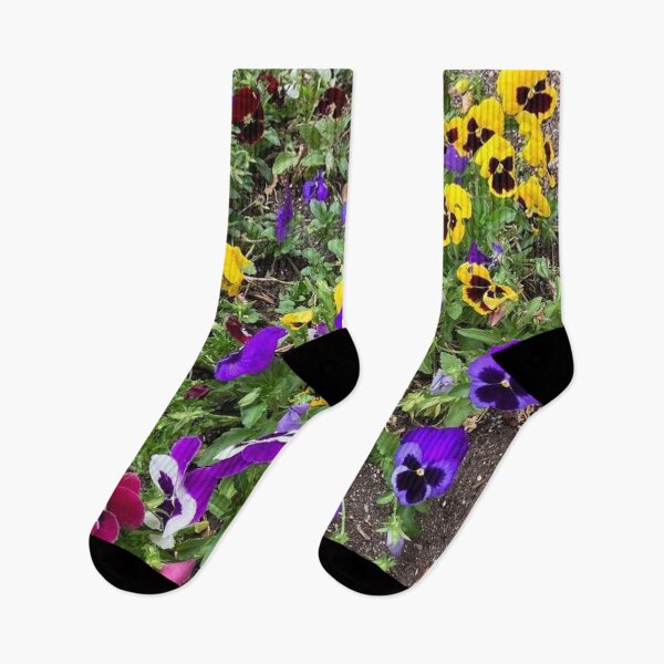 Item preview, Pansies in a mix of Yellow and Purple colors by Iritof designed and sold by iritof.