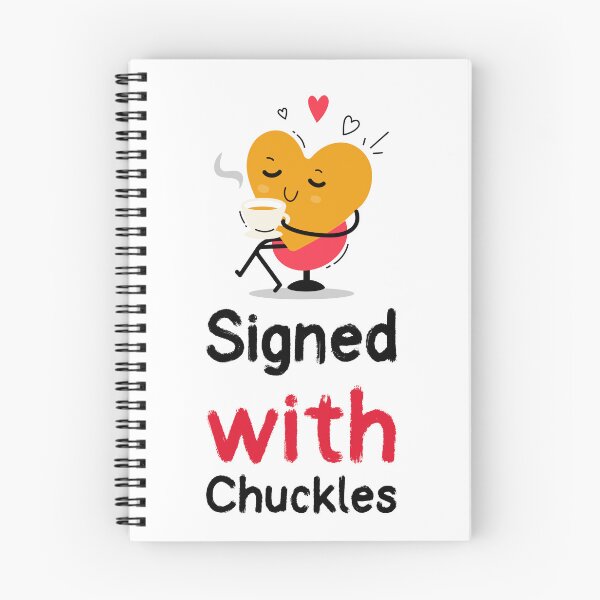Item preview, Signed with chuckles Public Notary designed and sold by Analee & K.