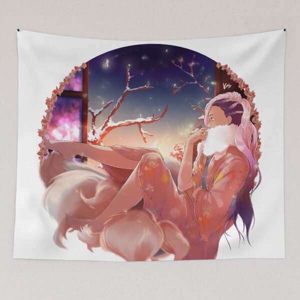 Item preview, The kitsune and the firefly. designed and sold by KIKIthezuppa.
